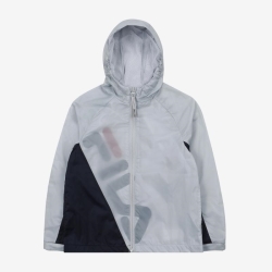 Fila Pisa Windbreaker - Poikien Kevyet Takit - Harmaat | FI-39259